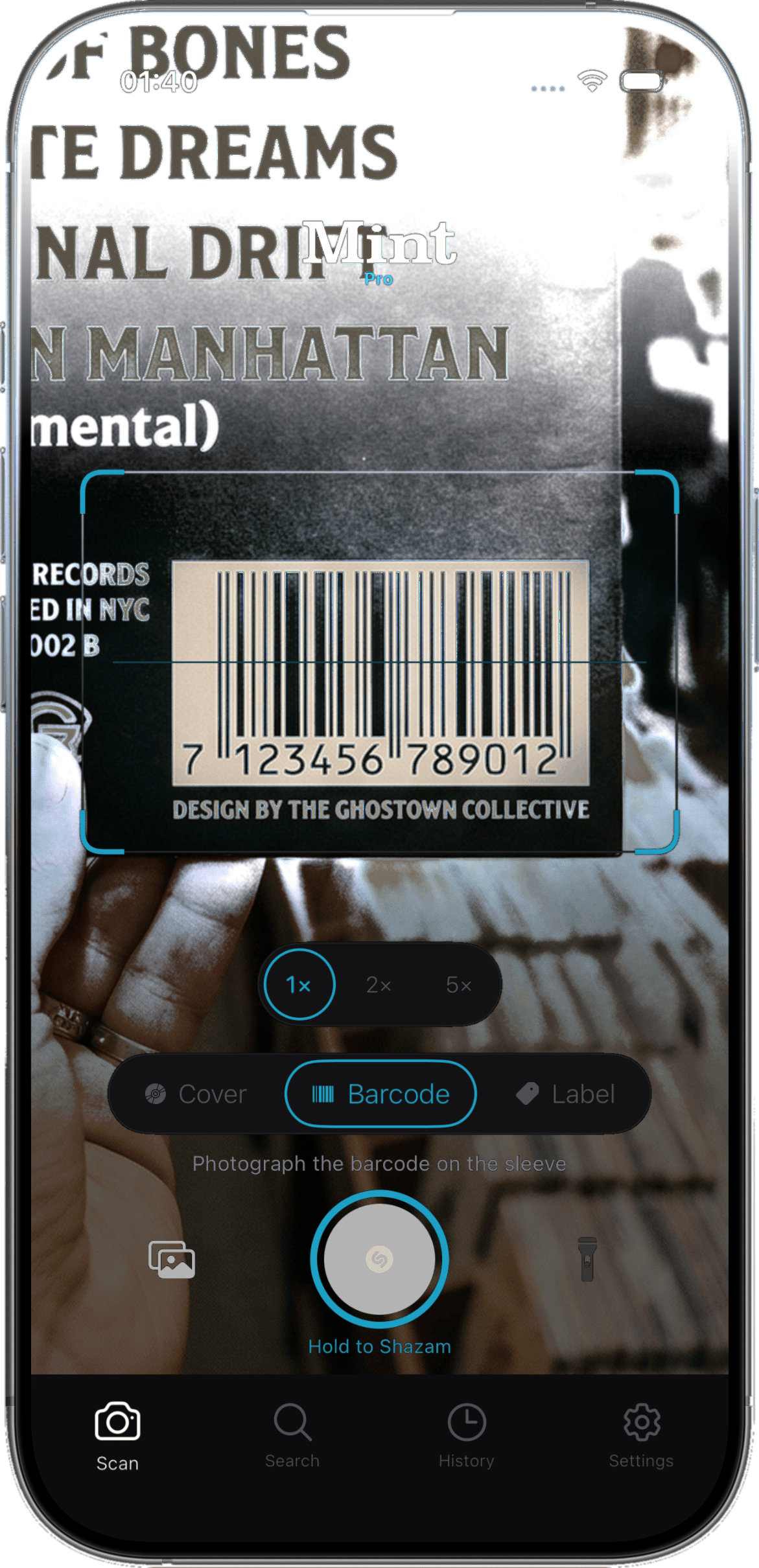 Barcode scan
